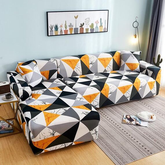Tessuto alto elastico divano pigro tutto inclusivo, dimensioni: 2 persone (minimalismo)