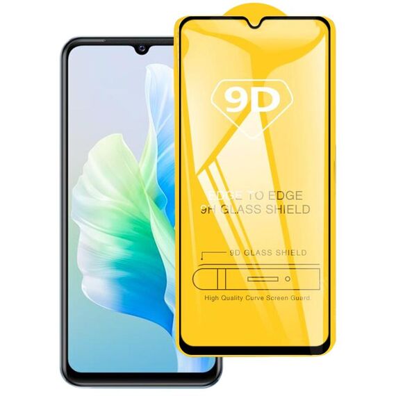 Film di vetro temperato a schermo colla completo 9D per vivo V23E 4G / 5G