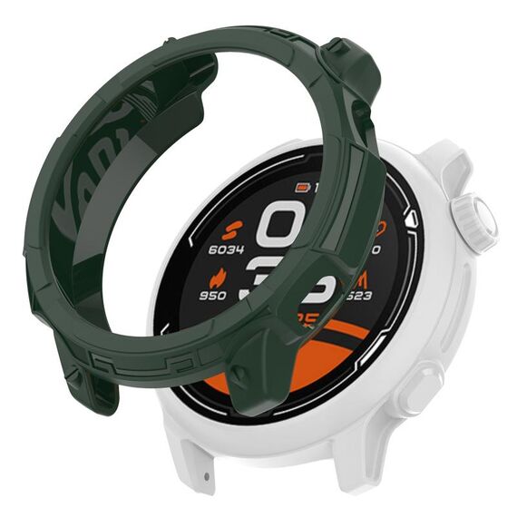 Per COROS Pace 2 Armor Hollow TPU Watch Case (verde oliva)