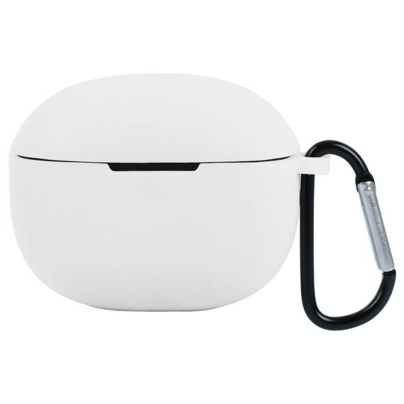 Custodia protettiva in silicone per auricolari per Xiaomi Redmi Buds 3 (bianco)
