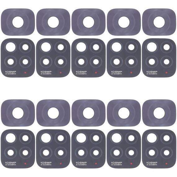 Lens per fotocamera posteriore da 10 pezzi per Xiaomi 11i/Redmi Note 11 Pro China/Redmi Note 11 Pro+ 5G/11i Hypercharge 5G 5G