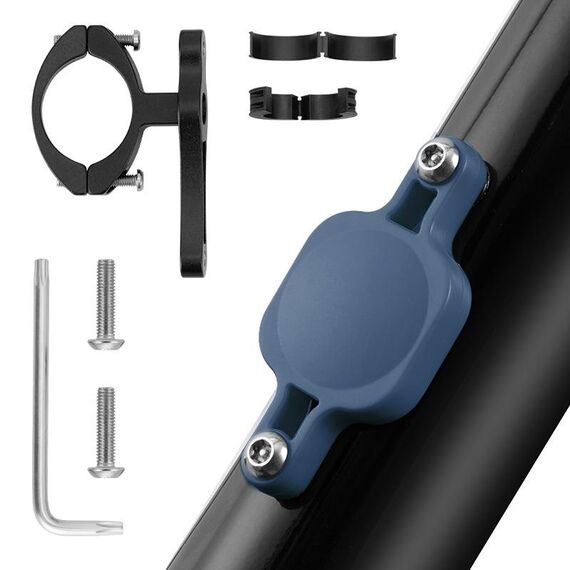 Copertina anti-lost per bicchetta per biciclette per airtag, colore: 4634 blu