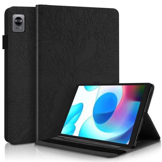 Per Oppo Realme Pad Mini Life Tree Series Orizzontale Flip Leathet Case (nero)