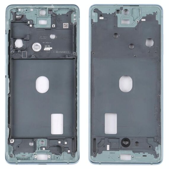 Per Samsung Galaxy S20 FE 5G SM-G781B Cornice con cornice centrale (blu)
