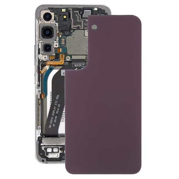 Per Samsung Galaxy S22 Cover posteriore della batteria (rosso scuro)