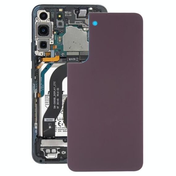Per Samsung Galaxy S22+ Cover posteriore della batteria (rosso scuro)