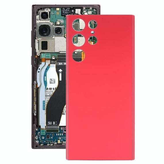 Per Samsung Galaxy S22 Ultra Cover posteriore della batteria (rosso)