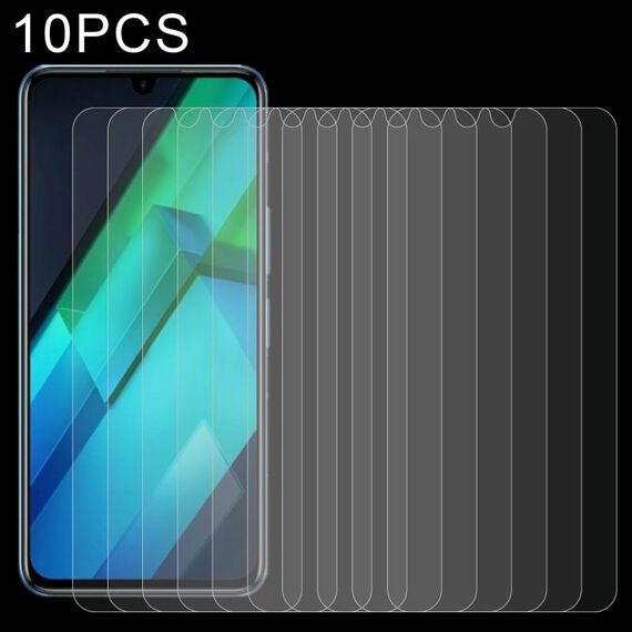 10 pezzi 0,26 mm 9H di vetro temperato 2,5D per Infinix Note 12 VIP