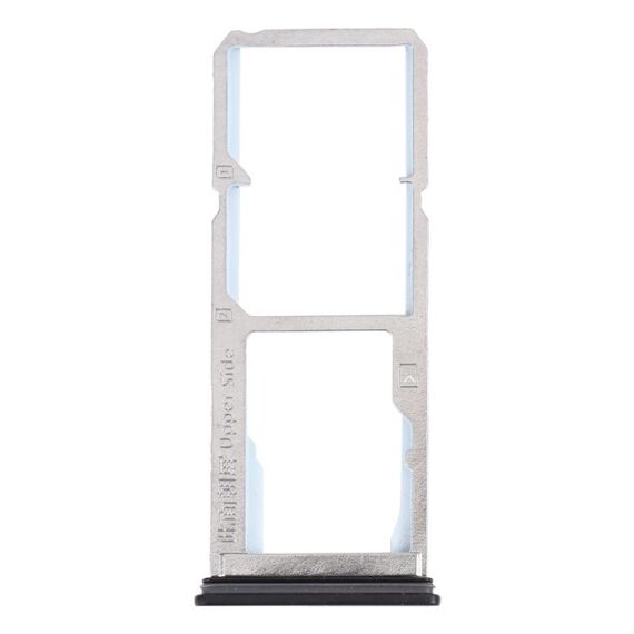 Per OPPO Reno2 Z/Reno2 F Vassoio per schede SIM + Vassoio per schede SIM + Vassoio per schede Micro SD (blu)