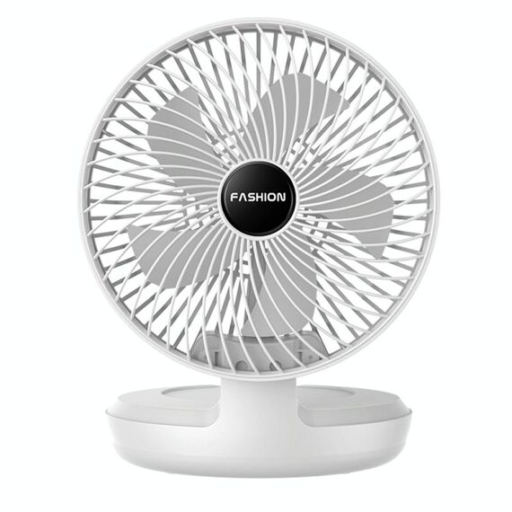 Folding Office Desktop Homehold Piccole ventola portatile, dimensione: 8 pollici (spina White USB Direct)