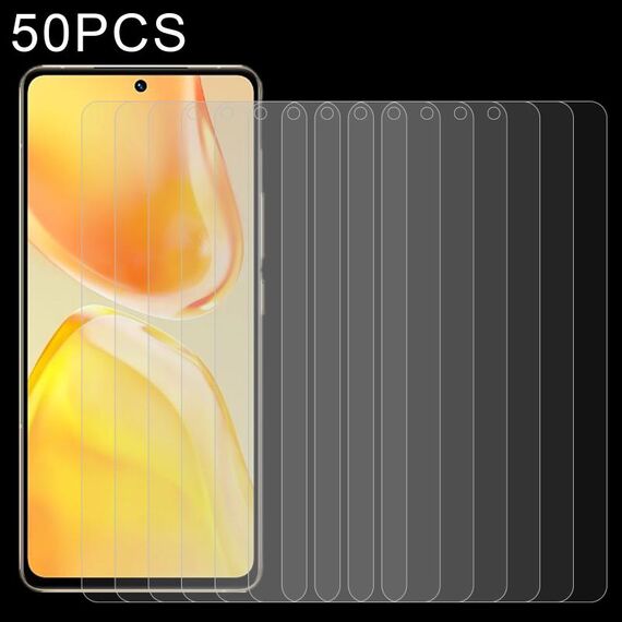 50 pezzi 0,26 mm 9H di vetro temperato 2,5D per Vivo S15
