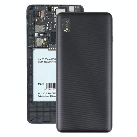 Coperchio posteriore batteria per ZTE Blade L210 (nero)