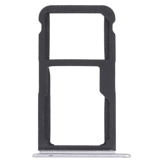 Vesto della scheda SIM + vassoio scheda SIM / Micro SD Card VAY per Honor Play 6 (Silver)