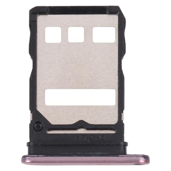 Vesto della scheda SIM + vassoio della scheda SIM per Huawei Nzone S7 5G (rosa)