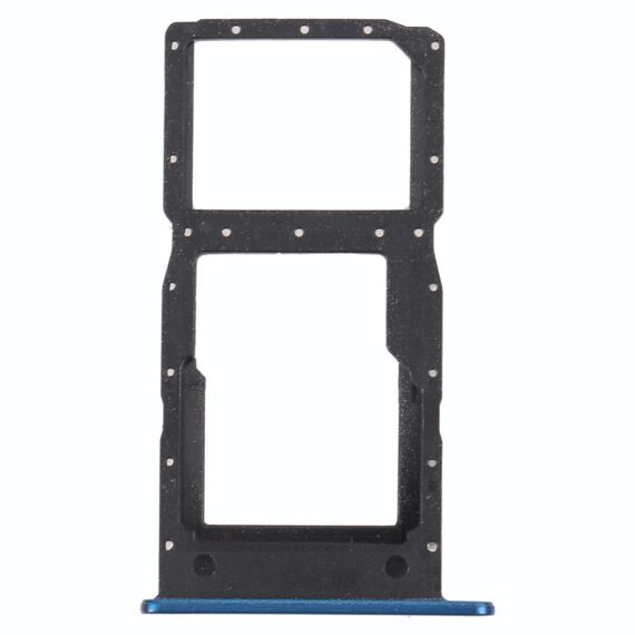 Vesto della scheda SIM + vassoio scheda SIM / Micro SD Card VAY per Huawei Nova Y60 (blu)