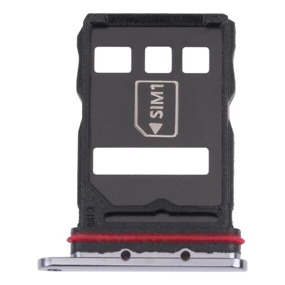 Vassoio della scheda SIM + vassoio per schede NM per Huawei P50 (nero)