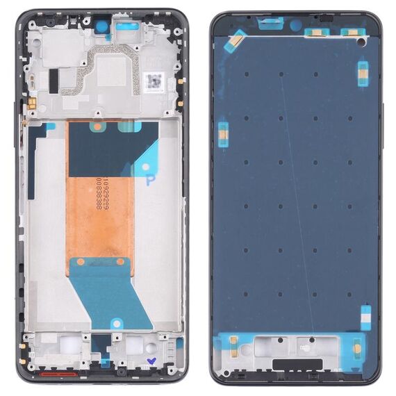 Cornice per cornice LCD per alloggiamento anteriore per Xiaomi Redmi K50 / Redmi K50 Pro (nero)