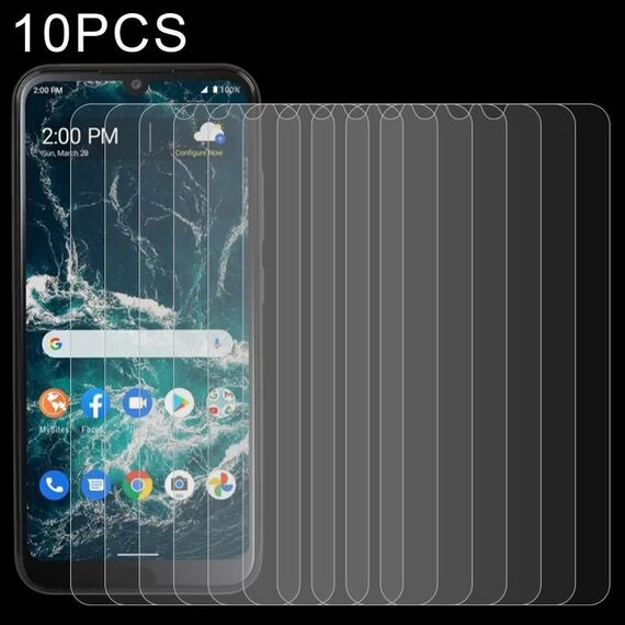 10 pezzi 0,26 mm 9H di vetro temperato 2,5D per Nokia C200