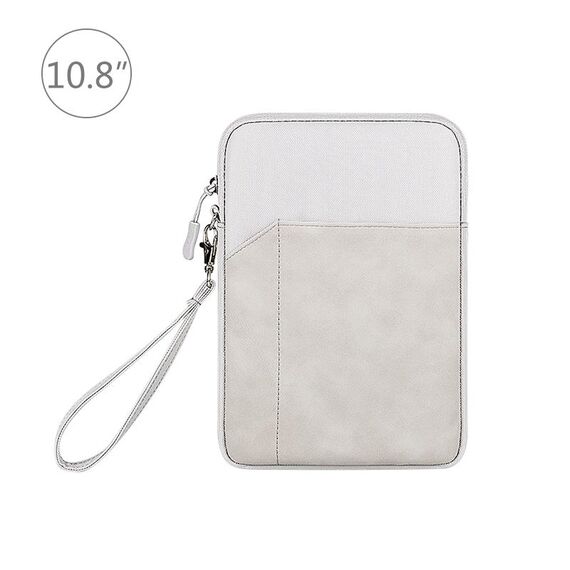 Tablet a manicotto per maniche a prova di hawel per iPad compresse da 9,7 -11 pollici (grigio chiaro)