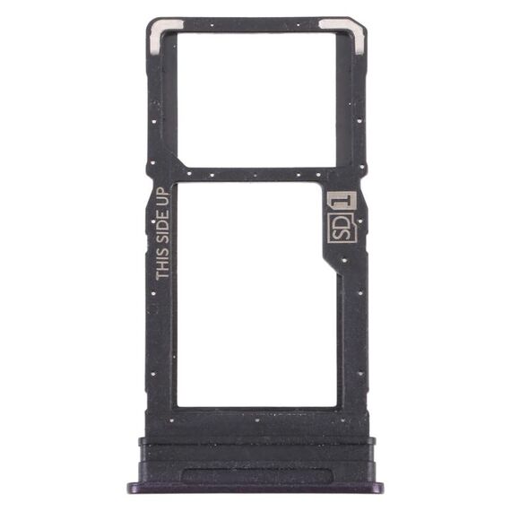 Vesto della scheda SIM + vassoio per schede micro SD per Motorola Moto G 5G (grigio)