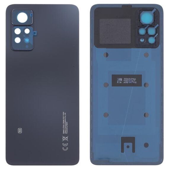 Cover posteriore batteria originale per Xiaomi Redmi Note 11 Pro 5G 21091116I 2201116SG (nero)