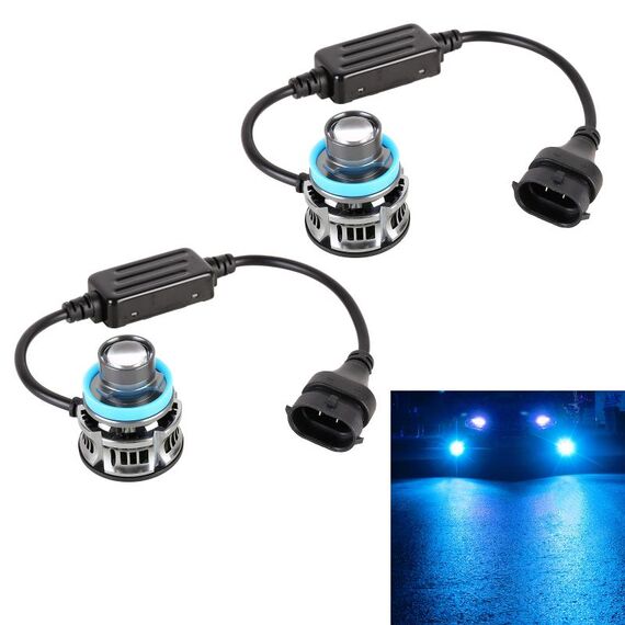 1 coppia H11 27W / DC12V Auto Alluminio LED lampeggiante LED LEDLIGHT (Blue Light)