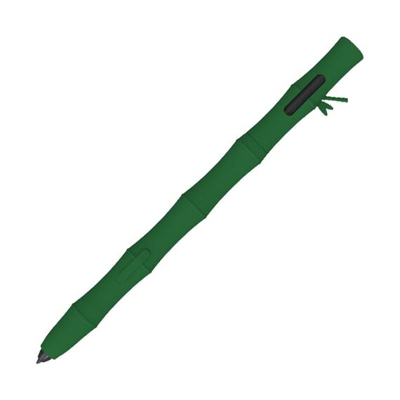 Per Samsung Galaxy Tab S6 Lite Bamboo Silicone Gel Stylus Pen Protective Case protettivo (verde scuro)
