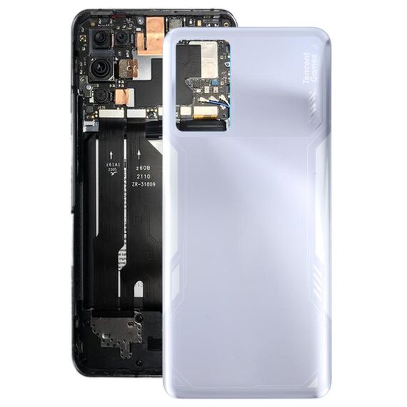 Coperchio posteriore batteria per ZTE Nubia Red Magic 6R NX666J (argento)