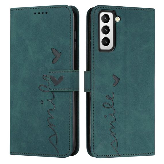 Per Samsung Galaxy S22 Skin Feel Teat Modello Pelle Telefono (verde)