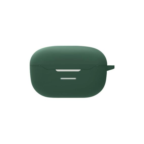 Custodia protettiva in silicone auricolare Bluetooth per JBL Endurance Race (verde scuro)