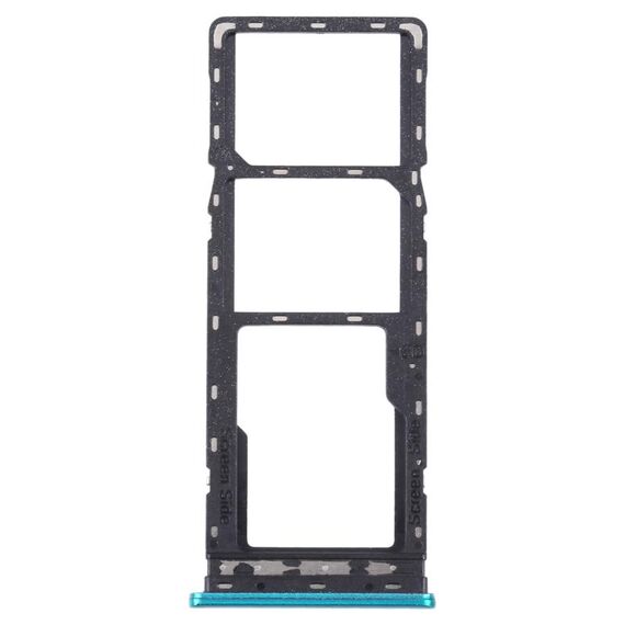 Per Tecno Spark Go 2022/Spark 6 Go Vassoio per schede SIM + Vassoio per schede SIM + Vassoio per schede Micro SD (verde)