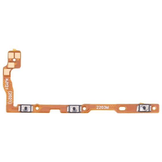 Per Vivo Y21/Y21A/Y21G/Y21E/Y32 Pulsante di accensione e cavo flessibile del pulsante del volume