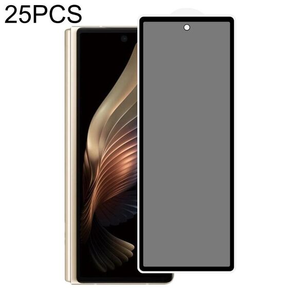 25 pezzi Film di vetro temperato antide-pazzo per Samsung W21 5G