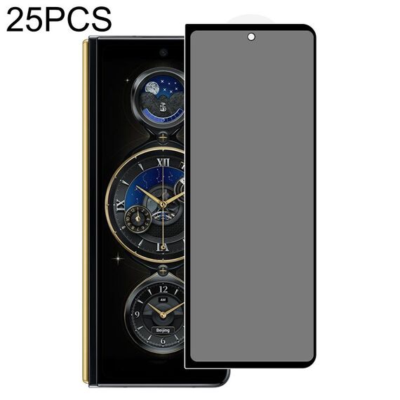 25 pezzi Film di vetro temperato antide-pazzo per Samsung W22 5G