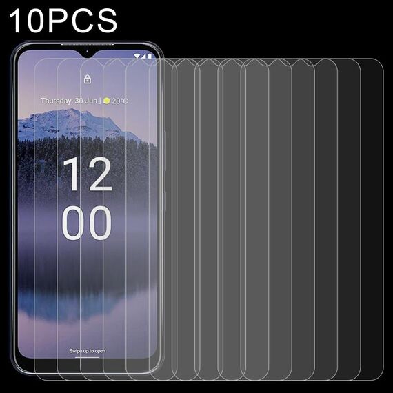 10 pezzi 0,26 mm 9H di vetro temperato 2,5D per Nokia G11 Plus