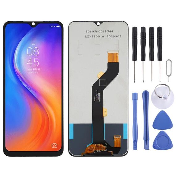 Schermo LCD TFT per Tecno Pop 5 con assemblaggio completo di digitalizzatore
