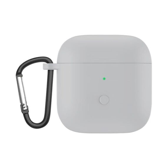 Custodia protettiva per auricolari in un pezzo in silicone liquido per Redmi Buds3 (Grigio)