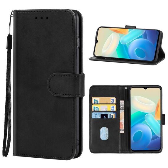 Per la custodia per telefoni in pelle Y77 in vivo (nero)