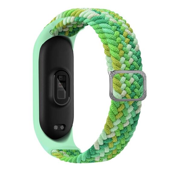 Per la banda di elasticità intrecciata intrecciata in nylon regolabile in Nylon (Green colorato)