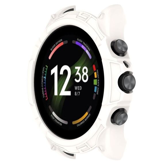 Per cassa di orologio protettivo TPU a prova di shock da 42 mm fossili (avorio)