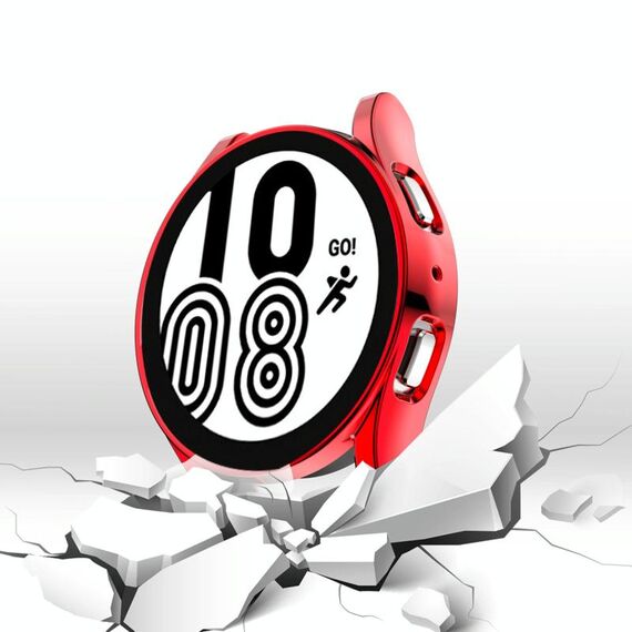 Per Samsung Galaxy Watch 5 Custodia protettiva galvanica in TPU a copertura totale da 44 mm (rosso)