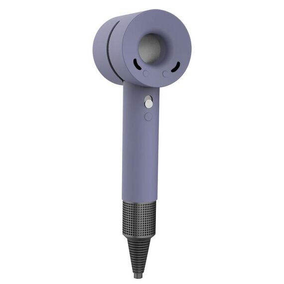 Custodia protettiva in silicone antiurto per asciugacapelli per Dyson (grigio lavanda)
