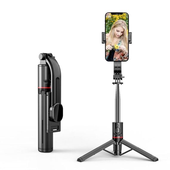 Supporto per telefono con treppiede per selfie con telecomando Bluetooth L13