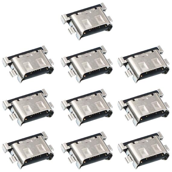 Per Samsung Galaxy S10 Lite 10 pezzi Connettore porta di ricarica