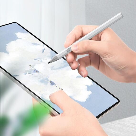 WR18 4096 Penna stilo sensibile alla pressione micro USB (argento)