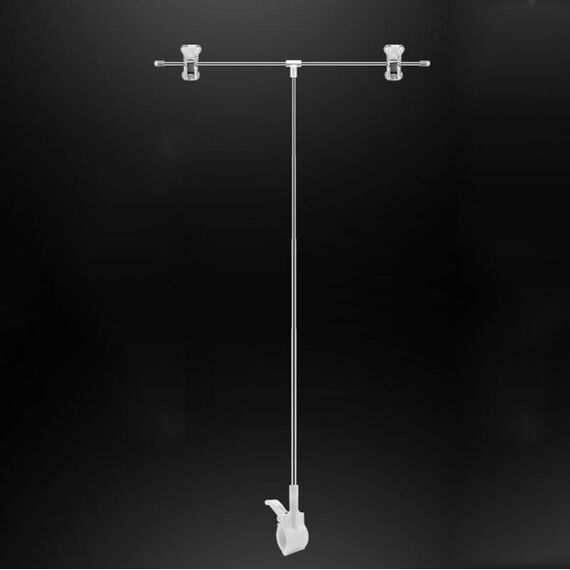 Sfondo fotografico Supporto per sfondo fotografico per fotocamera, Stile: Morsetto tipo T 87 cm