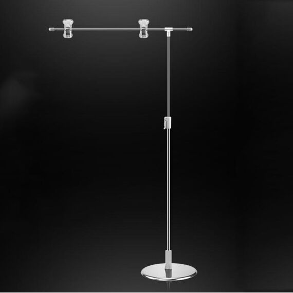 Sfondo fotografico Supporto per sfondo fotografico per fotocamera, Stile: desktop di tipo L 85 cm