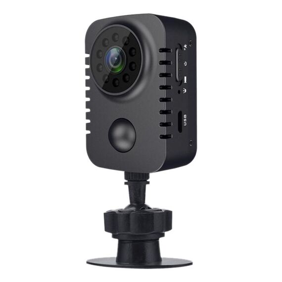 Telecamera monitor di sorveglianza per visione notturna a infrarossi HD 1080P (nero)