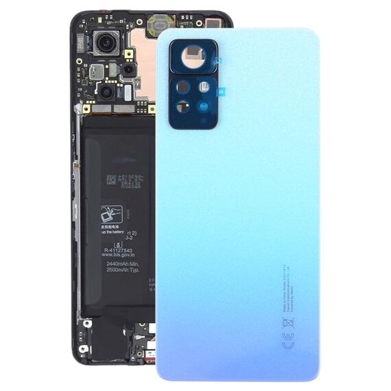 Cover posteriore batteria originale per Xiaomi Redmi Note 11 Pro 4G 2201116TG 2201116TI (blu)