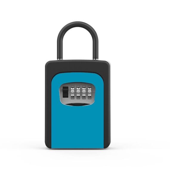 KS6500 Casella password per chiavi decorative sospese senza installazione (blu)